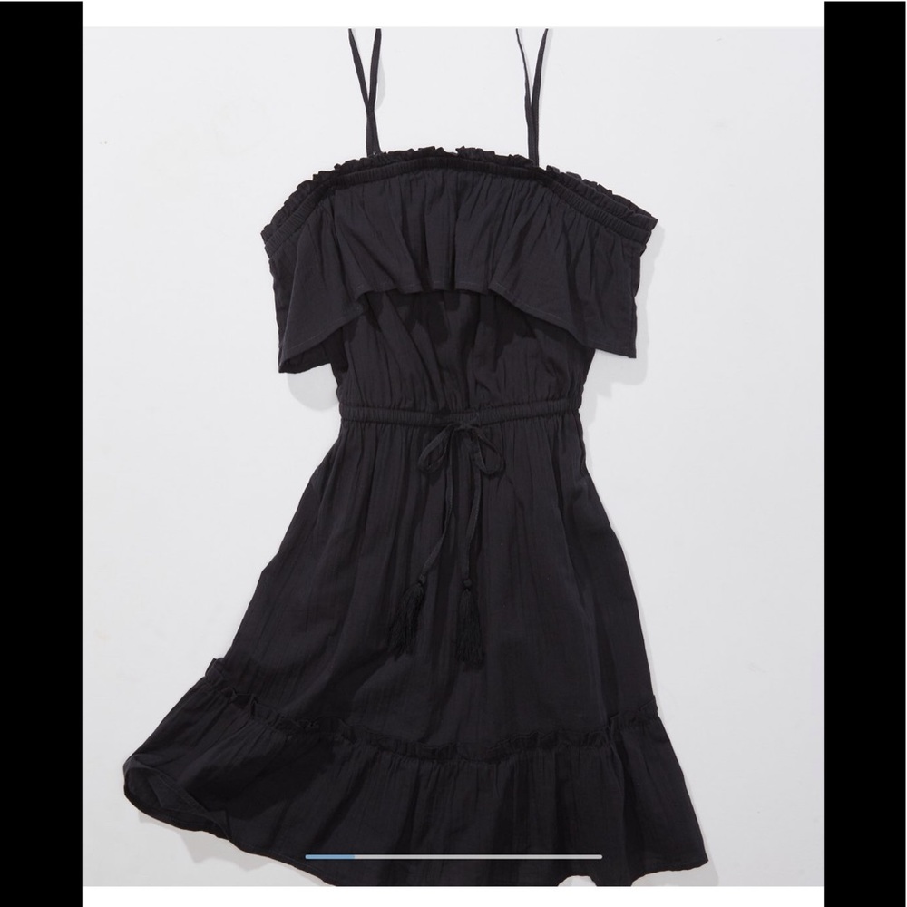 NWT Ruffle Tube Mini Dress